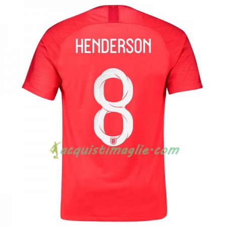 Divisa di Calcio Inghilterra Henderson 8 Trasferta Mondiali 2018